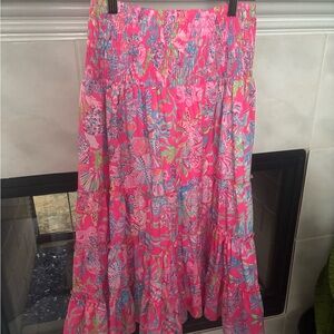Lily Pulitzer Pink floral Women's Skirt